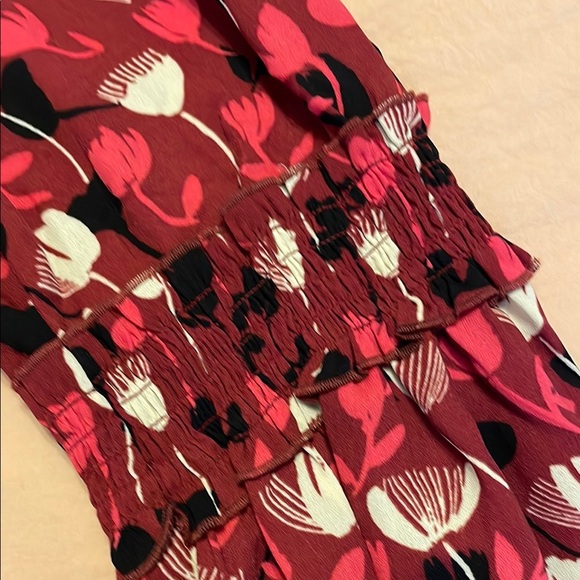 Cabi Floral Ruffle Blouse - Picture 4 of 5